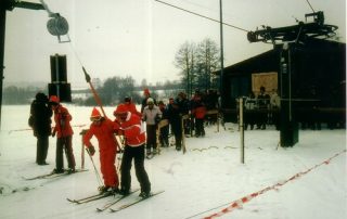 Skianlage Schloppach Schlepplift 1981